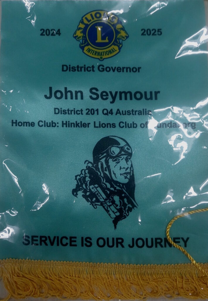DG Bundaberg Hinkler Lions Club 2024-2025
